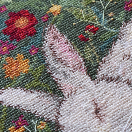 DIY Cross Stitch Kit "Hot day" 7.9x7.9 in