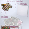 DIY Cross Stitch Kit "Hot day" 7.9x7.9 in