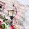 DIY Cross Stitch Kit "The long-awaited rendezvous" 9.1x9.1 in