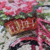 DIY Cross Stitch Kit "The long-awaited rendezvous" 9.1x9.1 in