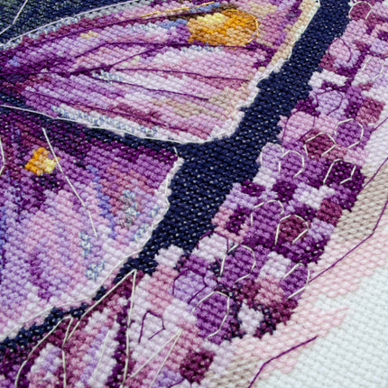DIY Cross Stitch Kit "Enchanted by the moonlight" 11.8x11.0 in