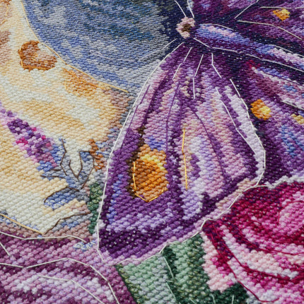DIY Cross Stitch Kit "Enchanted by the moonlight" 11.8x11.0 in