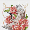 DIY Cross Stitch Kit "On wings to the dream" 5.9x7.1 in