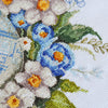 DIY Cross Stitch Kit "Easter is coming soon" 8.3x8.3 in