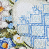 DIY Cross Stitch Kit "Easter is coming soon" 8.3x8.3 in