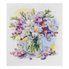 DIY Cross Stitch Kit "The first bouquet" 6.7x6.7 in