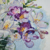 DIY Cross Stitch Kit "The first bouquet" 6.7x6.7 in