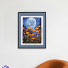 DIY Cross Stitch Kit "Night contrast" 9.8x11.8 in