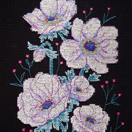 DIY Cross Stitch Kit "Mysteries of the Night" 5.9x7.9 in