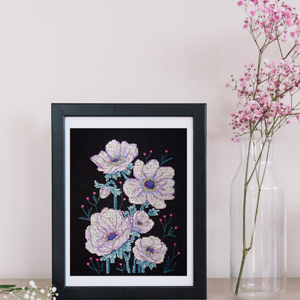 DIY Cross Stitch Kit "Mysteries of the Night" 5.9x7.9 in