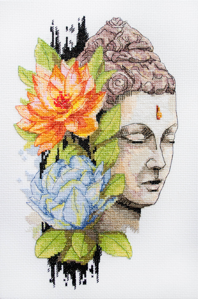 DIY Cross Stitch Kit "Nirvana" 6.7x11.0 in