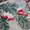 DIY Cross Stitch Kit "Chittering about winter" 9.8x9.8 in