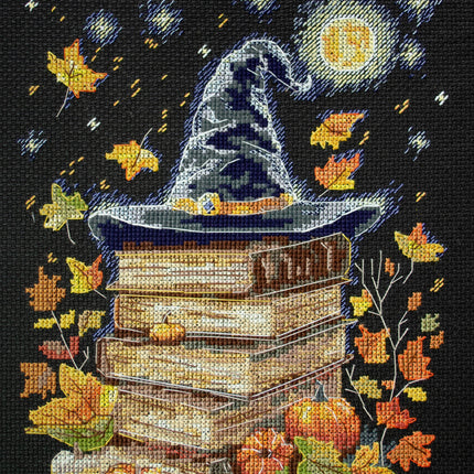 DIY Cross Stitch Kit "Cross-stitch kits Magic pages" 7.1x10.2 in
