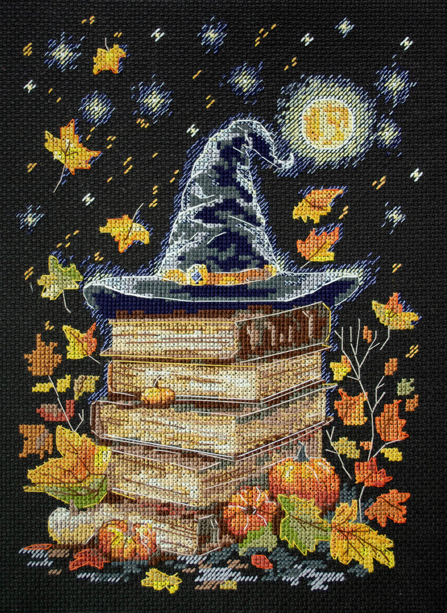 DIY Cross Stitch Kit "Cross-stitch kits Magic pages" 7.1x10.2 in