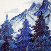 DIY Cross Stitch Kit "Cross-stitch kits Silver land" 7.9x13.8 in