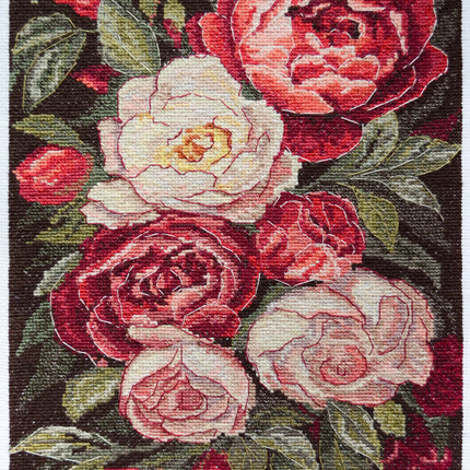 DIY Cross Stitch Kit "Velvet feelings" 7.1x11.0 in