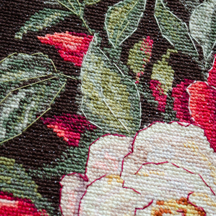 DIY Cross Stitch Kit "Velvet feelings" 7.1x11.0 in