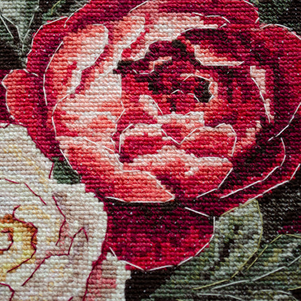 DIY Cross Stitch Kit "Velvet feelings" 7.1x11.0 in