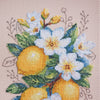 DIY Cross Stitch Kit "Cross-stitch kits Lemon mood" 5.5x8.3 in