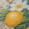 DIY Cross Stitch Kit "Cross-stitch kits Lemon mood" 5.5x8.3 in