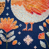 DIY Cross Stitch Kit "Best hen friends" 9.1x9.1 in