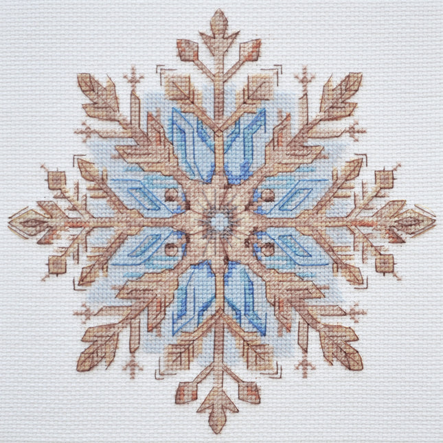 DIY Cross Stitch Kit "Cross-stitch kits Cool pattern" 7.5x7.5 in
