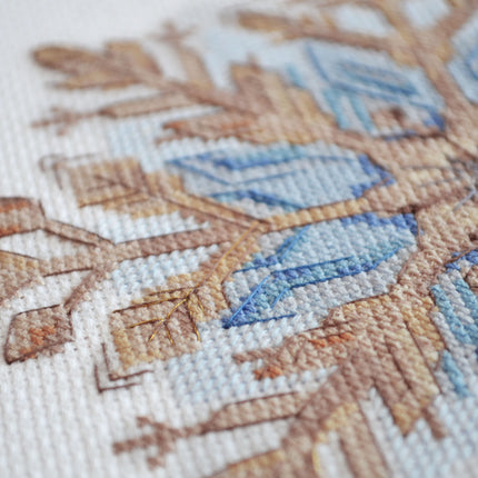 DIY Cross Stitch Kit "Cross-stitch kits Cool pattern" 7.5x7.5 in