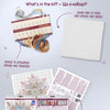 DIY Cross Stitch Kit "Cross-stitch kits Cool pattern" 7.5x7.5 in