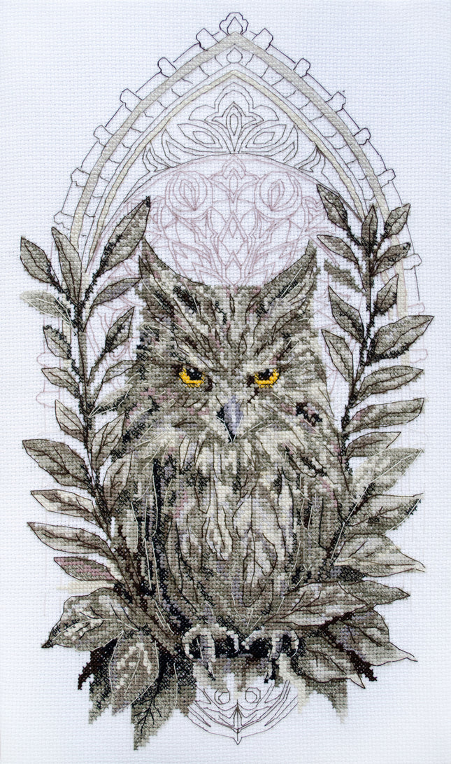 DIY Cross Stitch Kit "A fairy tale for the night" 7.9x13.4 in