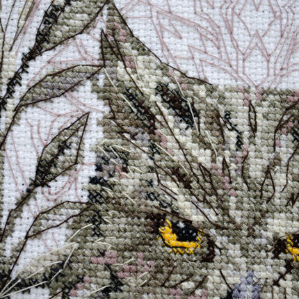 DIY Cross Stitch Kit "A fairy tale for the night" 7.9x13.4 in