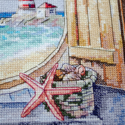 DIY Cross Stitch Kit "Whisper of the wind" 10.6x10.2 in