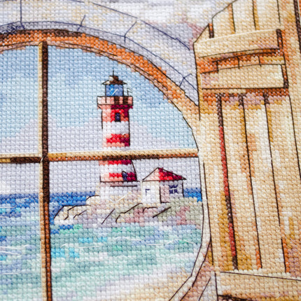 DIY Cross Stitch Kit "Whisper of the wind" 10.6x10.2 in