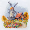 DIY Cross Stitch Kit "The melody of the autumn wind" 9.1x8.3 in