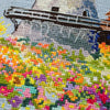 DIY Cross Stitch Kit "The melody of the autumn wind" 9.1x8.3 in