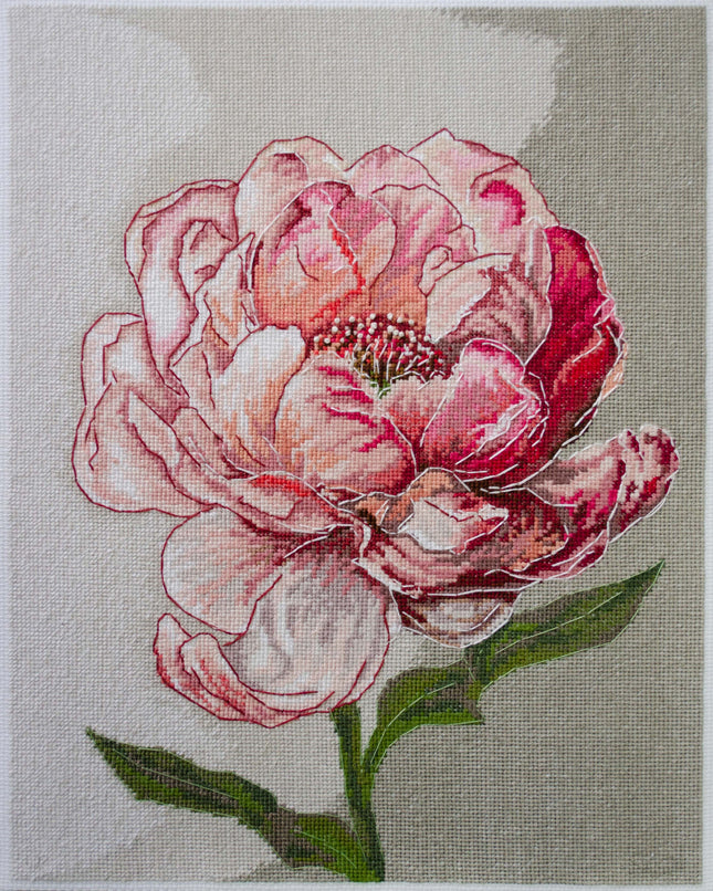 DIY Cross Stitch Kit "Graceful beauty" 9.1x12.2 in