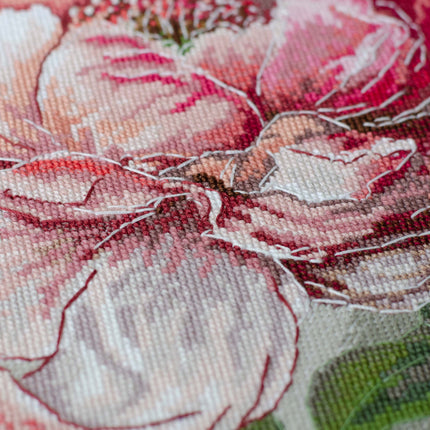 DIY Cross Stitch Kit "Graceful beauty" 9.1x12.2 in