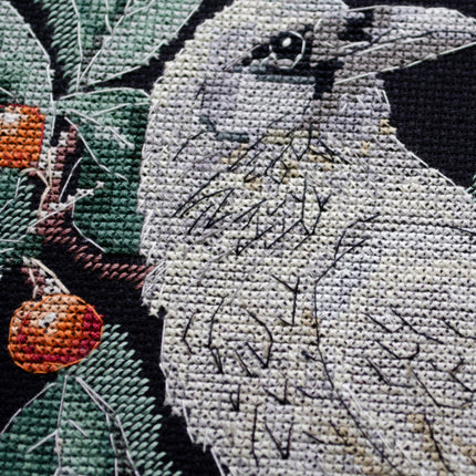 DIY Cross Stitch Kit "Another beauty" 11.4x11.4 in