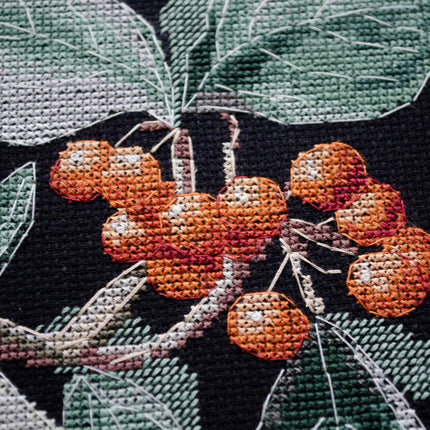 DIY Cross Stitch Kit "Another beauty" 11.4x11.4 in