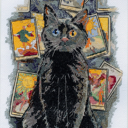 DIY Cross Stitch Kit "Cross-stitch kits Premonition" 7.5x11.0 in