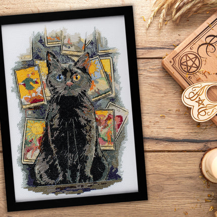 DIY Cross Stitch Kit "Cross-stitch kits Premonition" 7.5x11.0 in