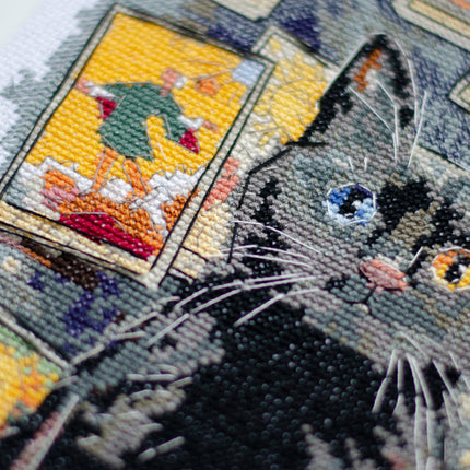 DIY Cross Stitch Kit "Cross-stitch kits Premonition" 7.5x11.0 in