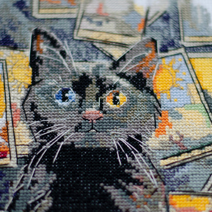 DIY Cross Stitch Kit "Cross-stitch kits Premonition" 7.5x11.0 in