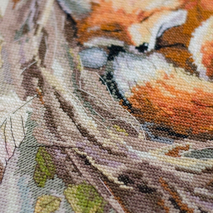 DIY Cross Stitch Kit "Protector of a foreign home" 11.8x11.8 in