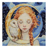 DIY Cross Stitch Kit "Meadow`s Whisper" 9.8x9.4 in