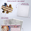 DIY Cross Stitch Kit "Meadow`s Whisper" 9.8x9.4 in