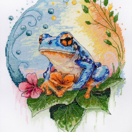DIY Cross Stitch Kit "Water`s Shimmer" 8.3x10.6 in