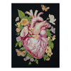 DIY Cross Stitch Kit "Anatomy of feelings" 7.5x10.6 in