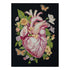 DIY Cross Stitch Kit "Anatomy of feelings" 7.5x10.6 in