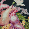 DIY Cross Stitch Kit "Anatomy of feelings" 7.5x10.6 in