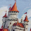 DIY Cross Stitch Kit "Among the Clouds" 9.1x15.7 in